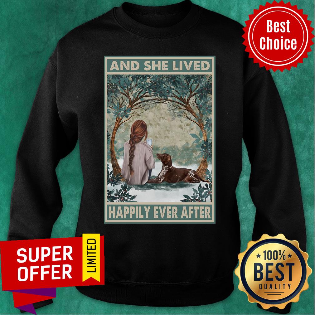 Catahoula And She Lived Happily Ever After Shirt - Image 4