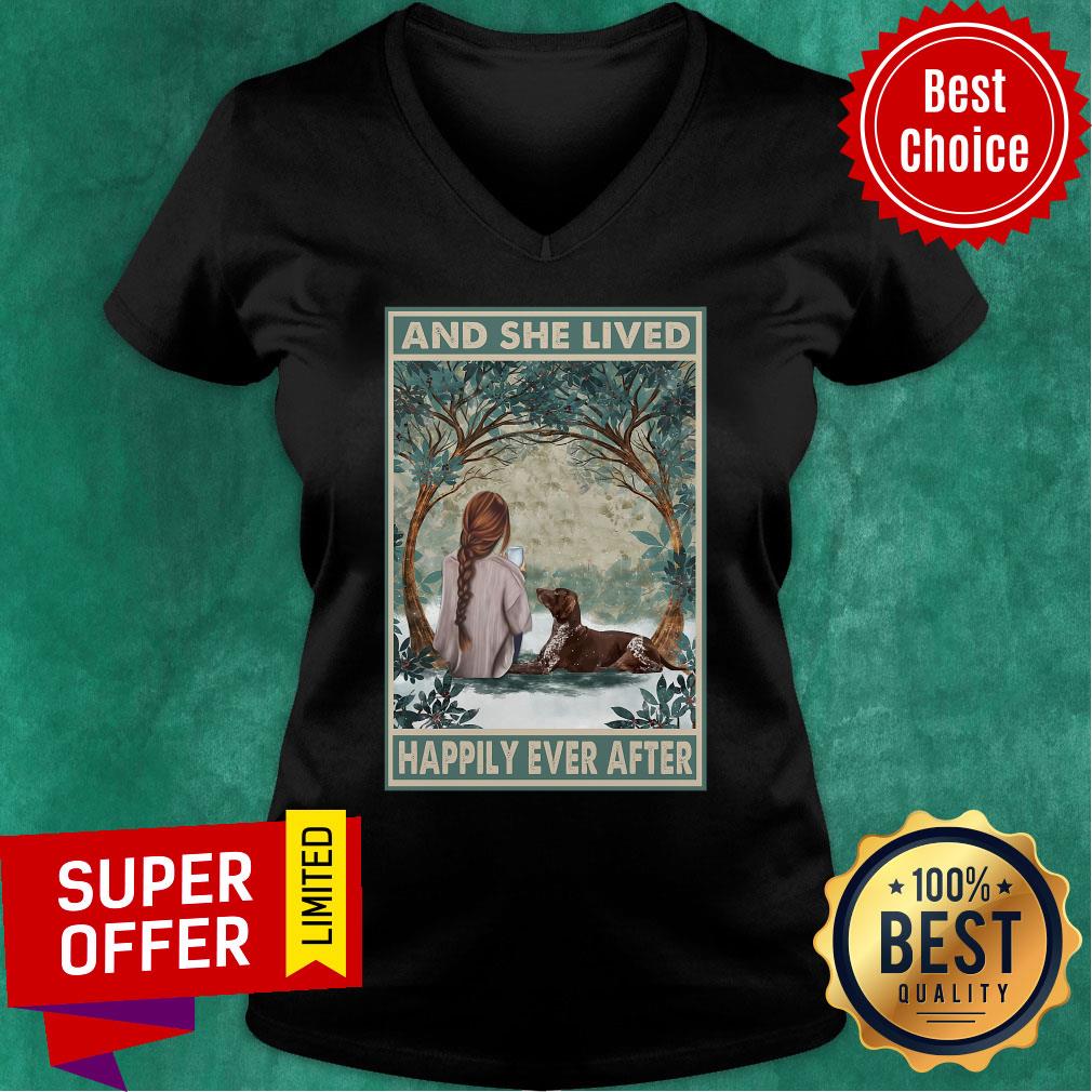 Catahoula And She Lived Happily Ever After Shirt - Image 2