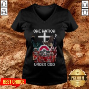 Alternative view of Ohio State Buckeyes One Nation Under God Shirt