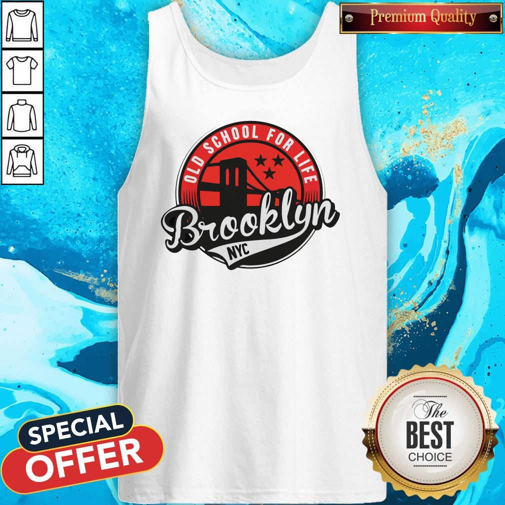 Old School For Life Brooklyn NYC Shirt - Image 5
