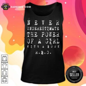 Alternative view of Original Never Underestimate Girl RBG 5 Shirt