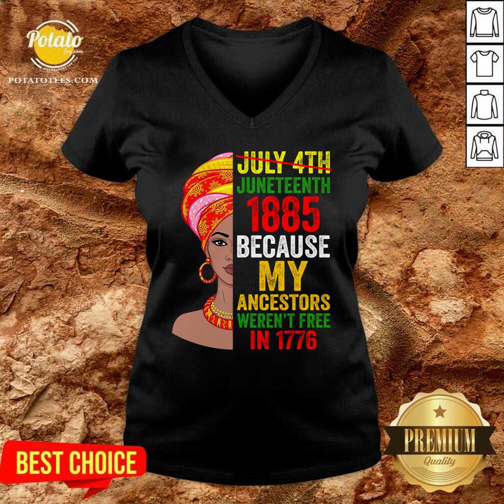 Juneteenth Queen Melanin African American Women Shirt - Image 2