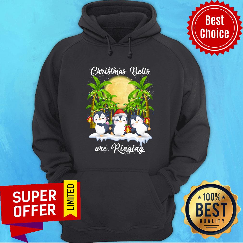 Penguin Christmas Bells Are Ringing Shirt - Image 5