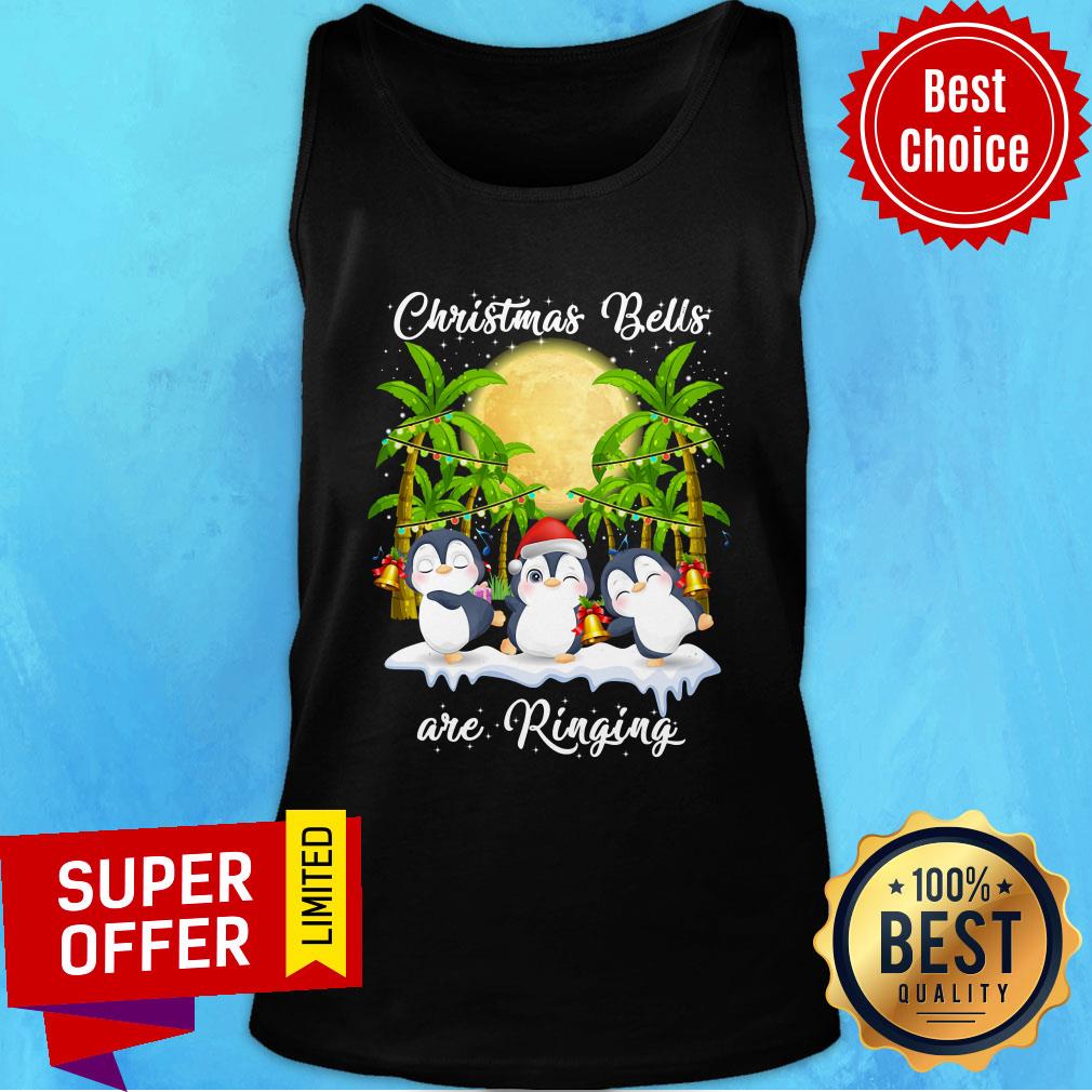 Penguin Christmas Bells Are Ringing Shirt - Image 3