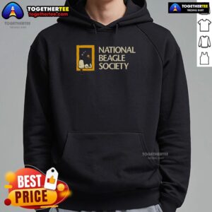 Alternative view of Funny Snoopy National Beagle Society T-Shirt