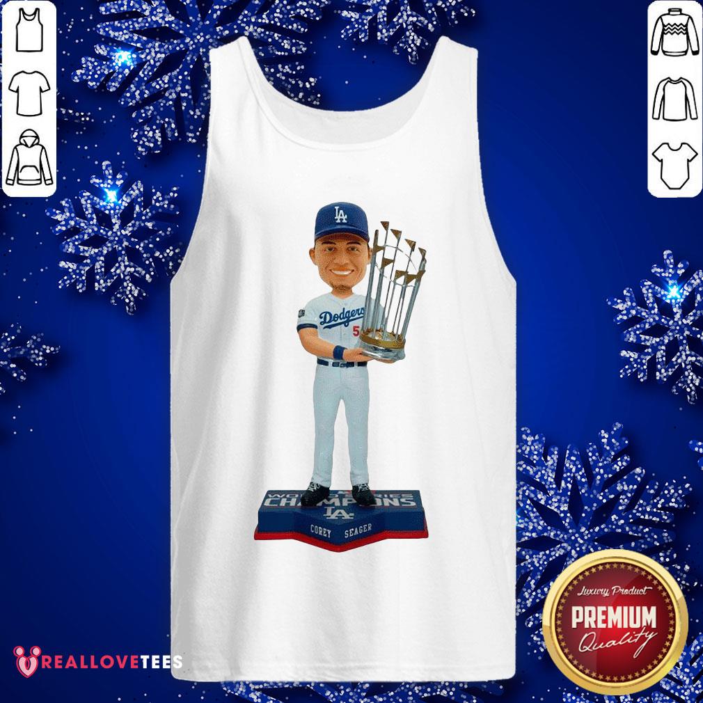 So Corey Seager Los Angeles Dodgers 2020 World Series Champions Official Shirt - Image 2