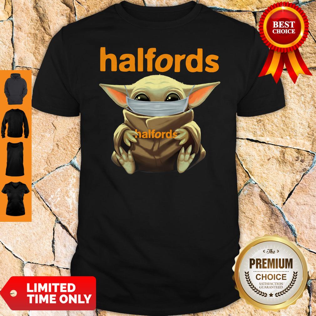 Funny Star Wars Baby Yoda Face Mask Hug Halfords Shirt