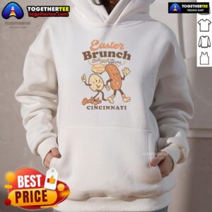 Alternative view of Official Easter Brunch Goetta Egg Cartoon T-Shirt