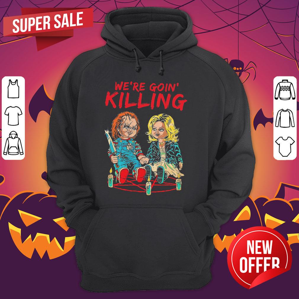 Bride Of Chucky Blanket Loot Fright Crate Horror Movie We'Re Going Killing Shirt - Image 3