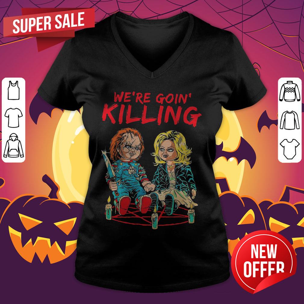 Bride Of Chucky Blanket Loot Fright Crate Horror Movie We'Re Going Killing Shirt - Image 4