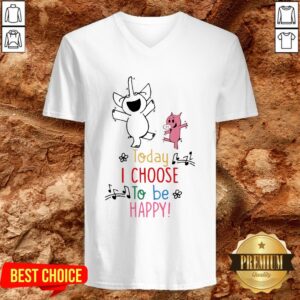 Alternative view of Cute Piggie And Gerald Today I Choose To Be Happy Shirt