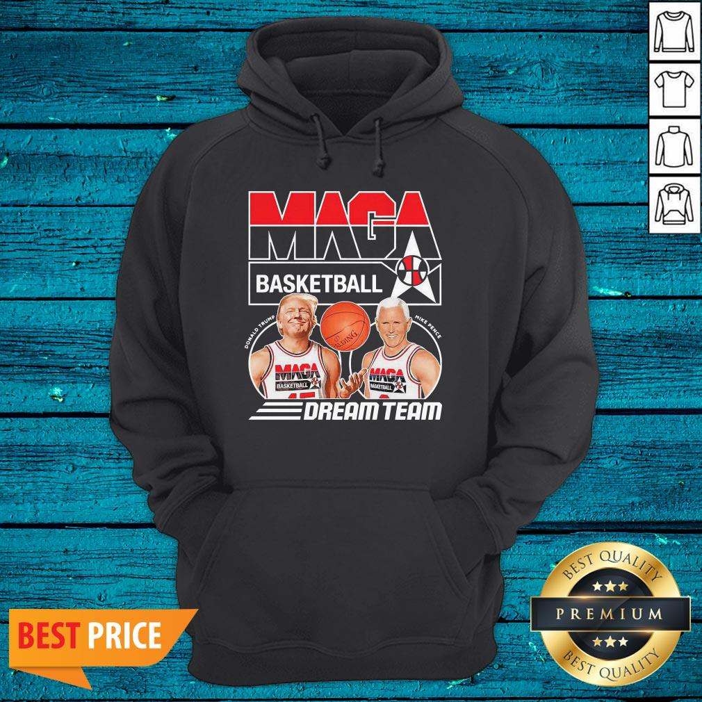 Donald Trump And Biden Maga Basketball Dream Team Shirt - Image 3