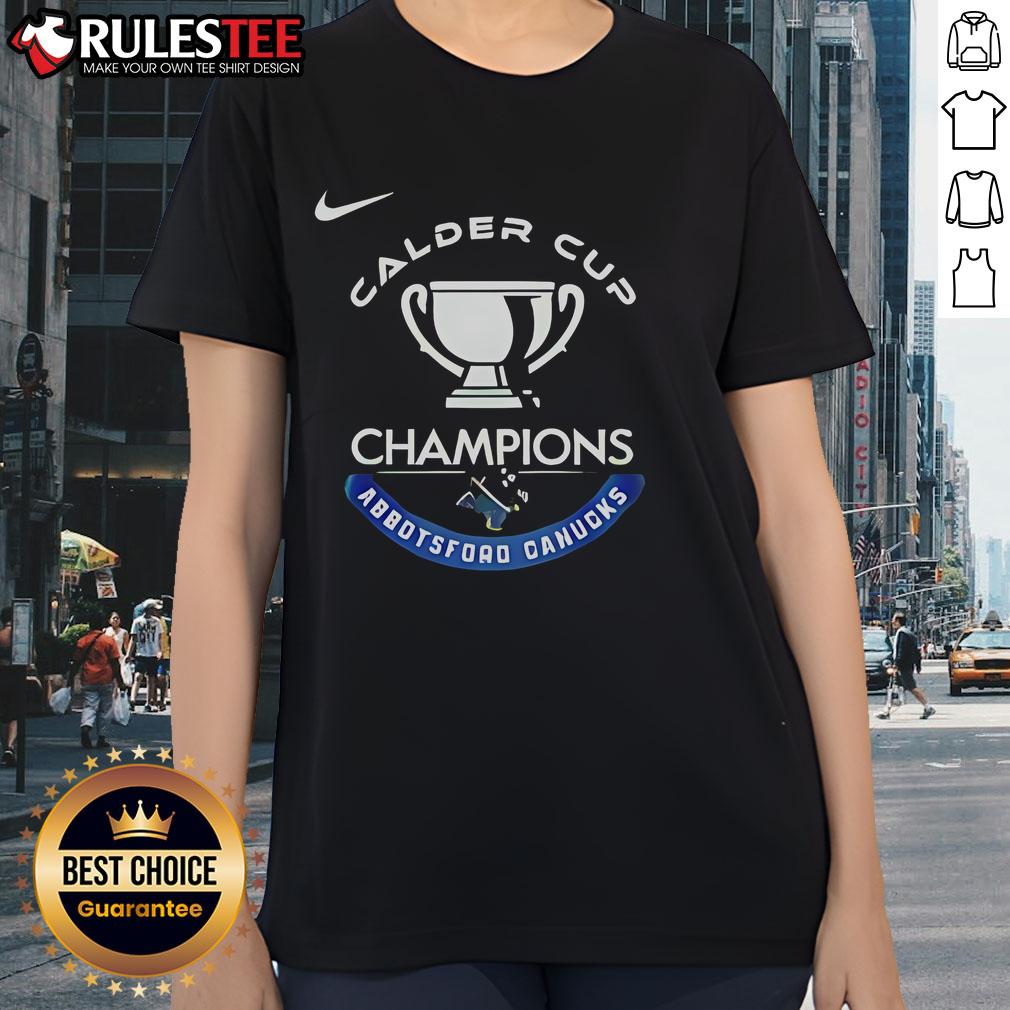 Official Abbotsford Canucks Calder Cup Champions 2025 T-Shirt - Image 3