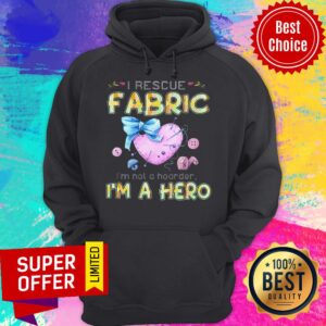 Alternative view of Top I Rescue Fabric I'm A Hero Shirt