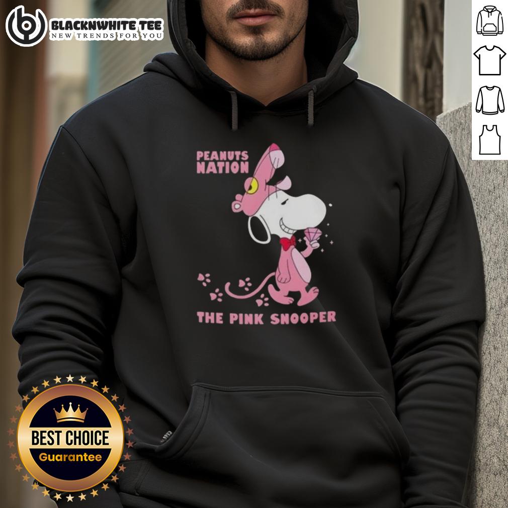 Nice Snoopy Peanuts Nation The Pink Snooper T-Shirt - Image 2