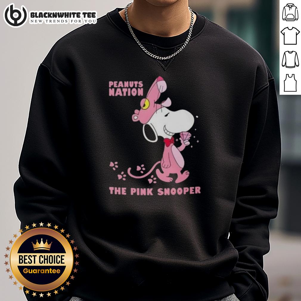 Nice Snoopy Peanuts Nation The Pink Snooper T-Shirt - Image 5