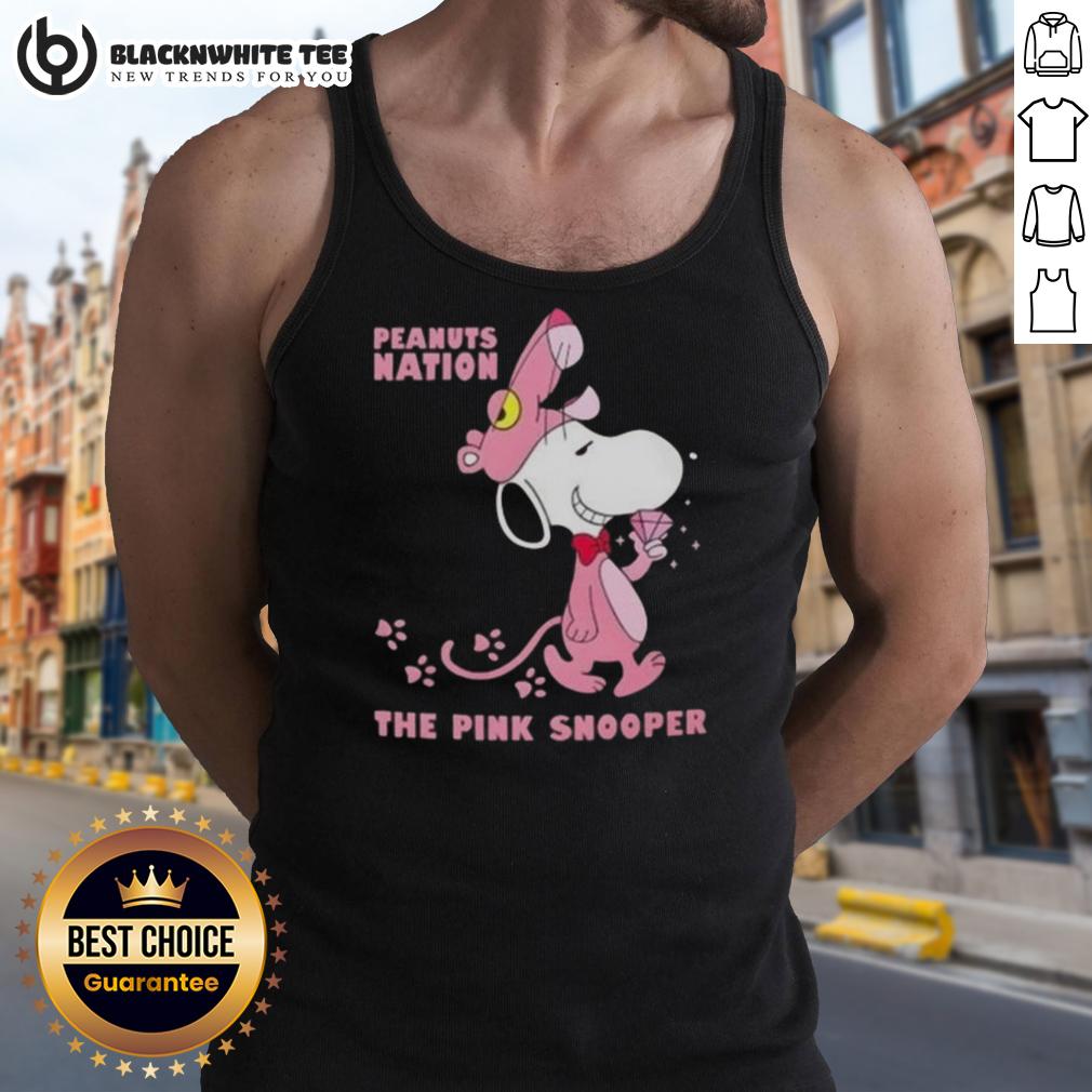 Nice Snoopy Peanuts Nation The Pink Snooper T-Shirt - Image 4
