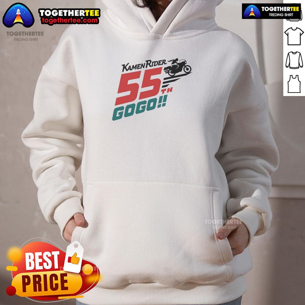 Top Kamen Rider 55th Gogo Biker T-Shirt - Image 2