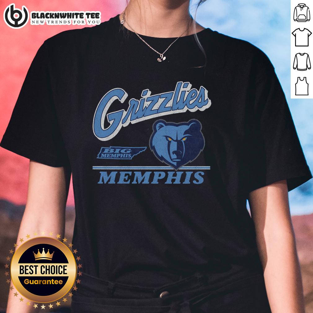 Good Memphis Grizzlies Fly By Vintage T-Shirt - Image 3