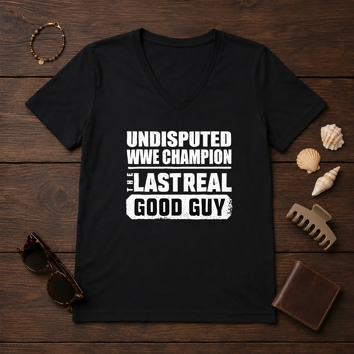 Official Undisputed WWE Champion The Last Real Good Guy Cody Rhodes Shirt - Image 2