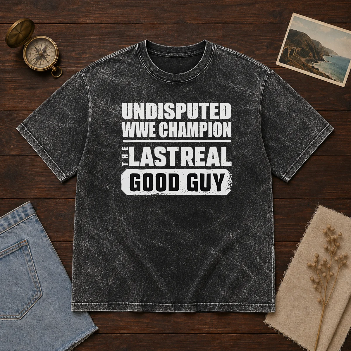 Official Undisputed WWE Champion The Last Real Good Guy Cody Rhodes Shirt - Image 8