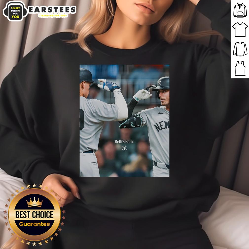 Awesome New York Yankees Back To Back Judge To Belli Belli's T-Shirt - Image 5