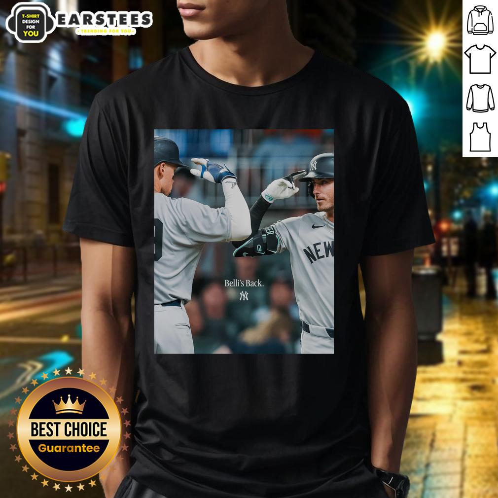 Awesome New York Yankees Back To Back Judge To Belli Belli's T-Shirt
