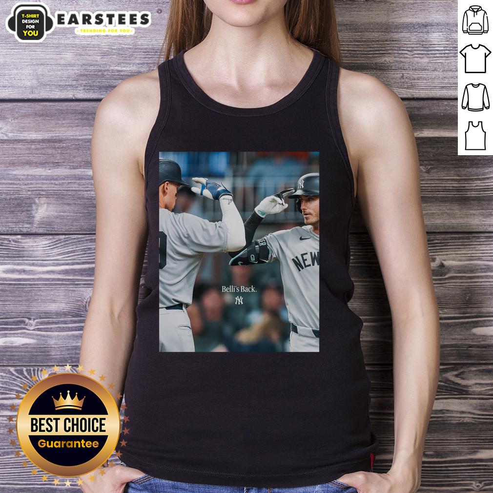 Awesome New York Yankees Back To Back Judge To Belli Belli's T-Shirt - Image 4