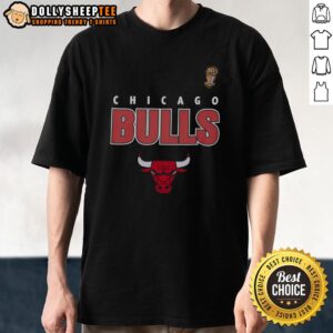 Nice Chicago Bulls Throwback T-Shirt