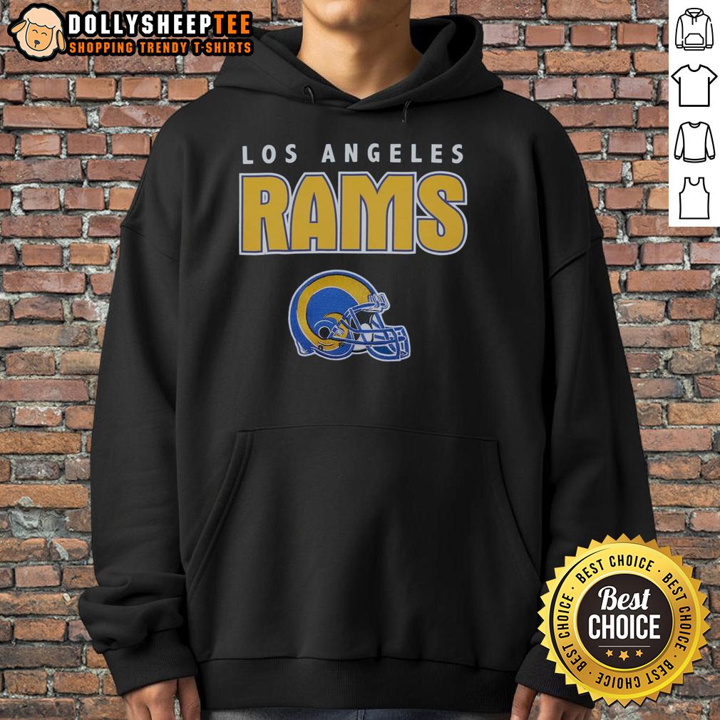 Nice Los Angeles Rams Throwback T-Shirt - Image 2