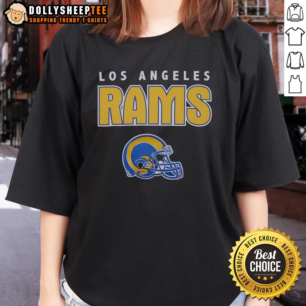 Nice Los Angeles Rams Throwback T-Shirt - Image 3