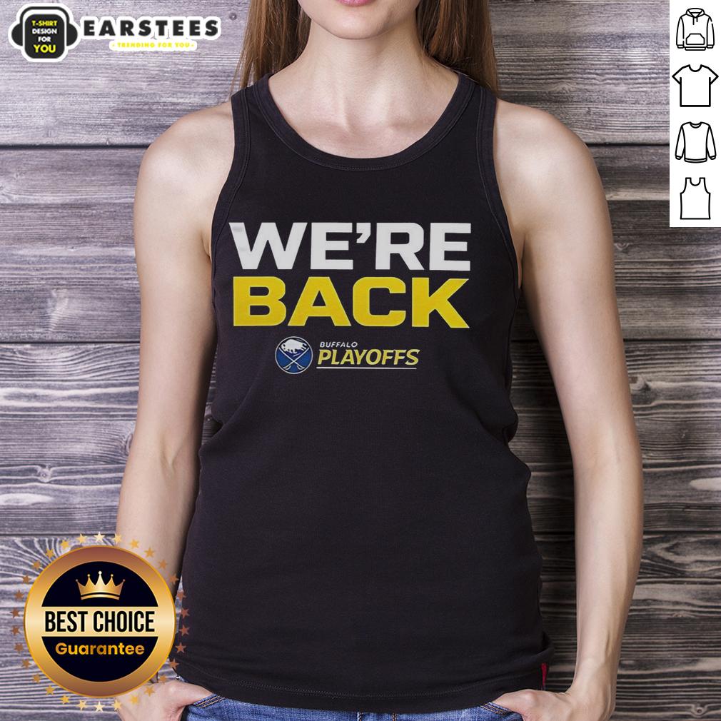 Official Buffalo Sabres We Are Back 2026 Stanley Cup Playoffs T-Shirt - Image 4