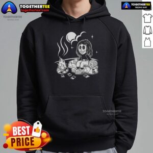 Alternative view of Pretty Sawyer Hill Camp Black T-Shirt