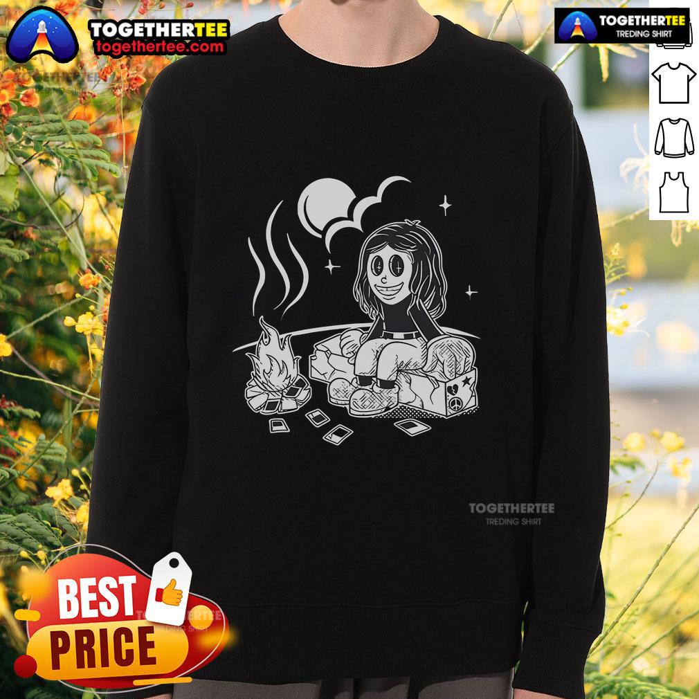 Pretty Sawyer Hill Camp Black T-Shirt - Image 5