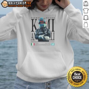 Alternative view of Official Kimi Antonelli F1 Racing T-Shirt