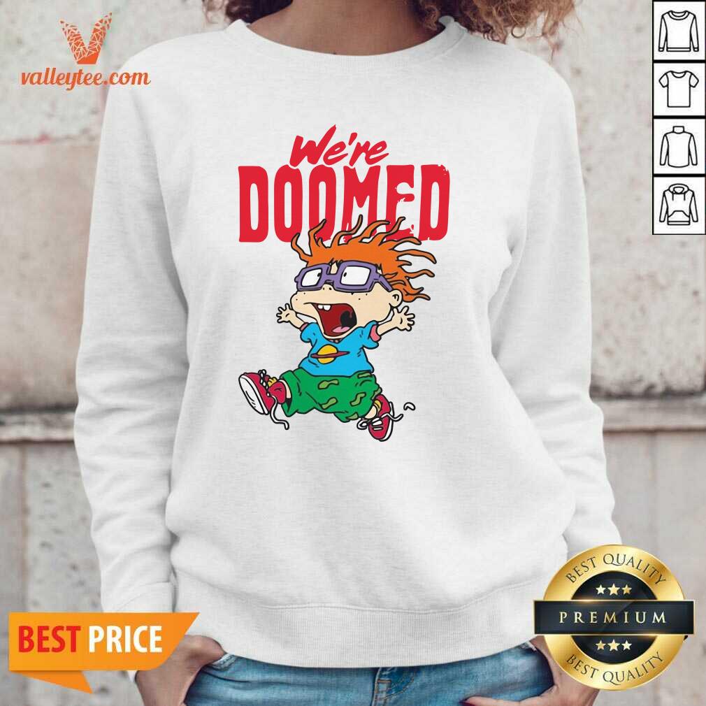 Beautiful Rugrats Chuckie Were Doomed Shirt - Image 4
