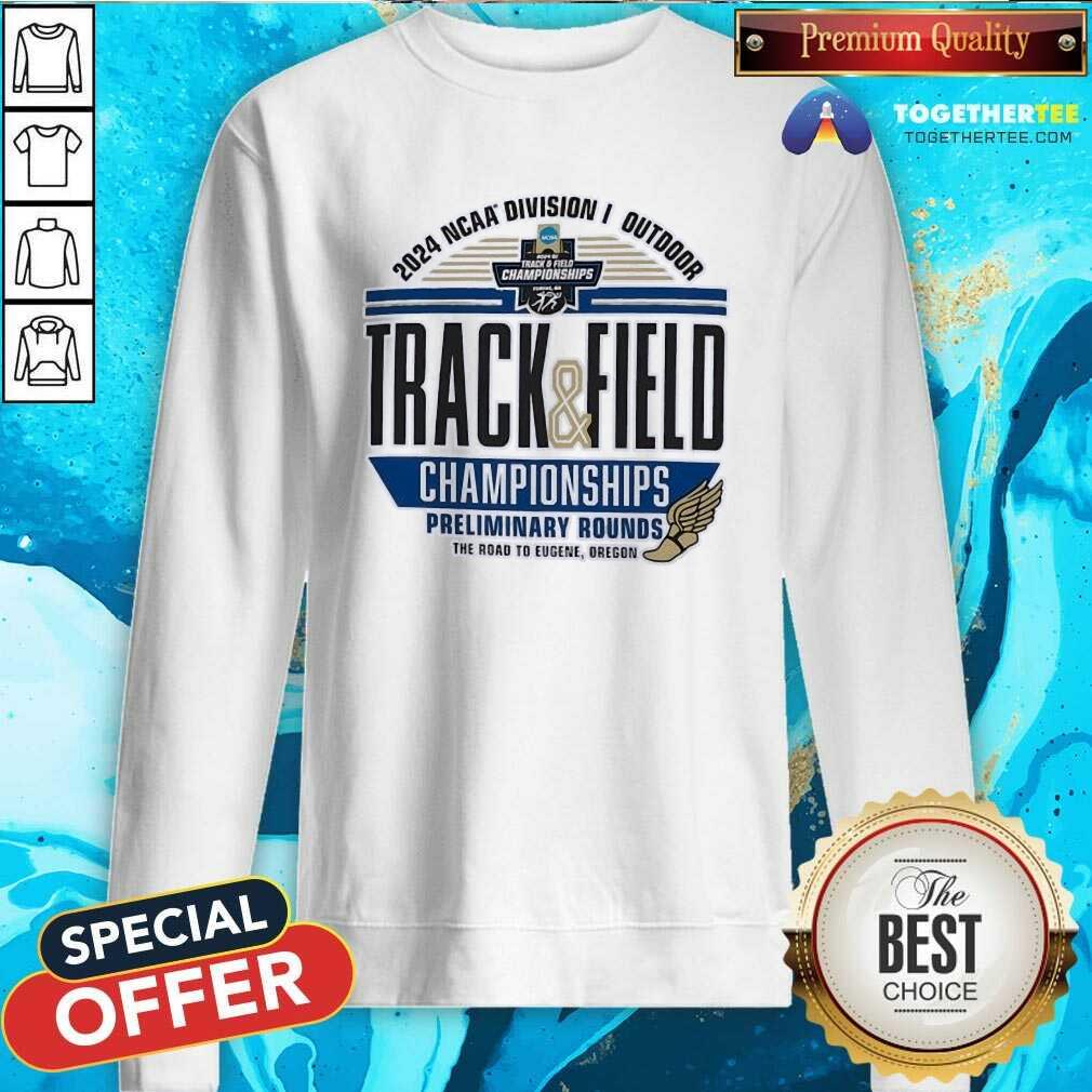 Nice NCAA Track And Field Championships Preliminary Rounds 2024 T-Shirt - Image 2