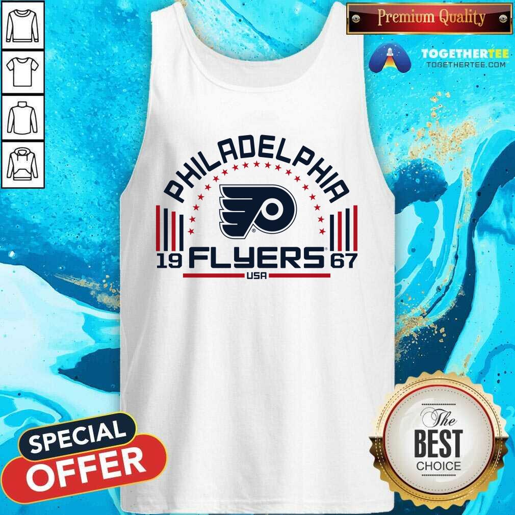 Original Philadelphia Flyers Fanatics Team Freedom T-Shirt - Image 3