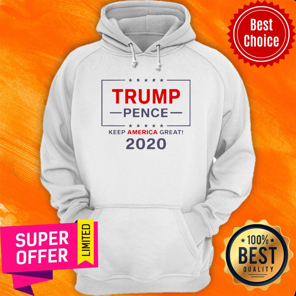 Awesome Trump Pence Keep America Great 2020 Shirt - Image 3