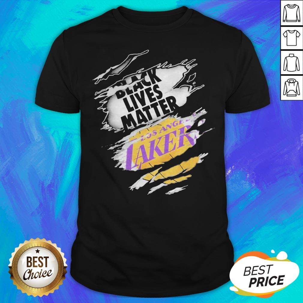Perfect Black Lives Matter Los Angeles Lakers Shirt