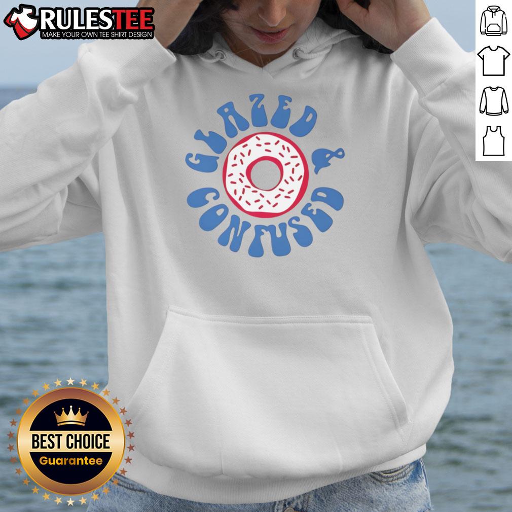 Happy Glazed And Confused Donut T-Shirt - Image 2