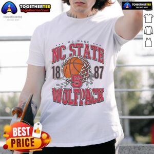 Official NC State Wolfpack Cut The Net T-Shirt