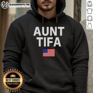 Alternative view of Top Aunt Tifa USA Flag T-Shirt