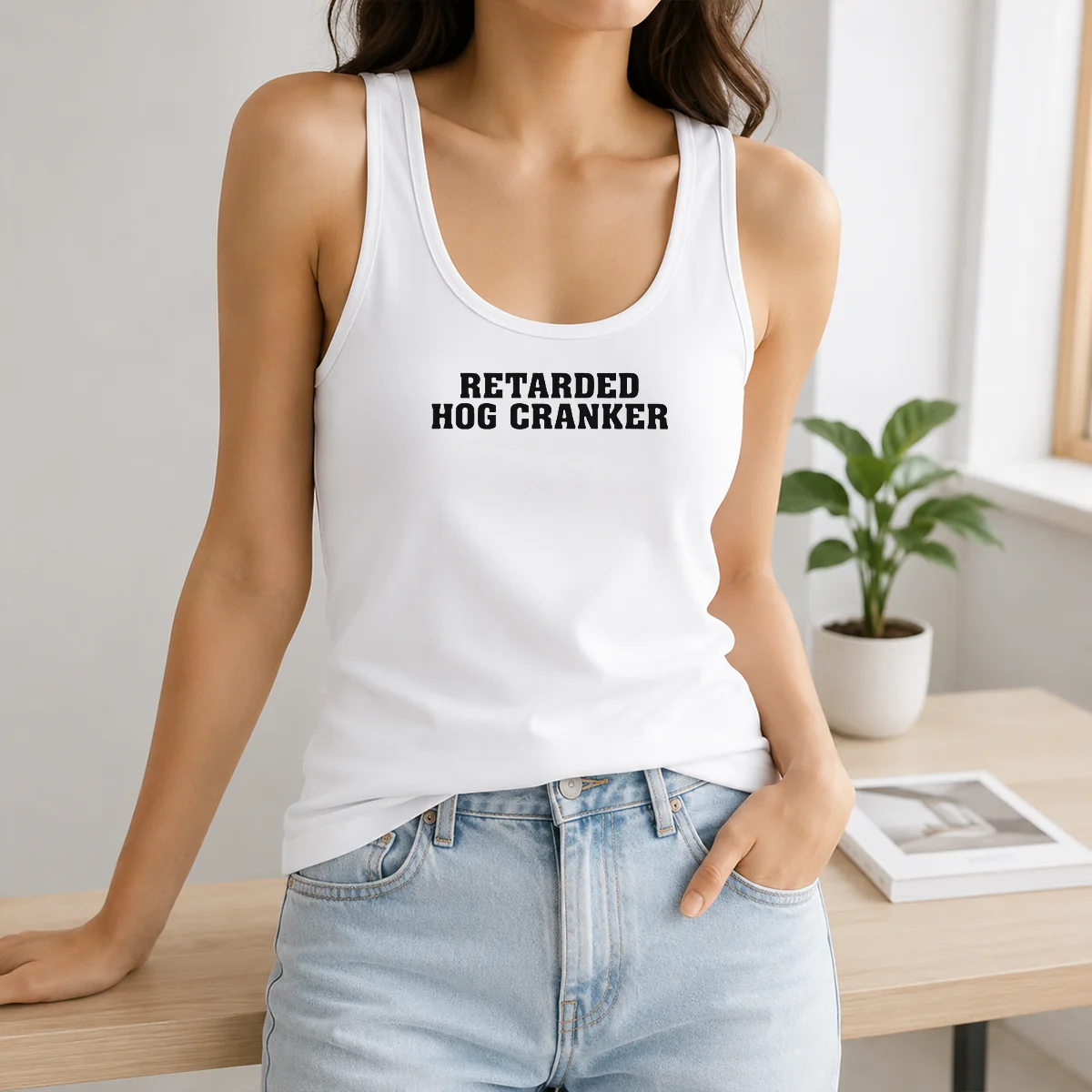 Funny Retarded Hog Cranker Shirt - Image 3