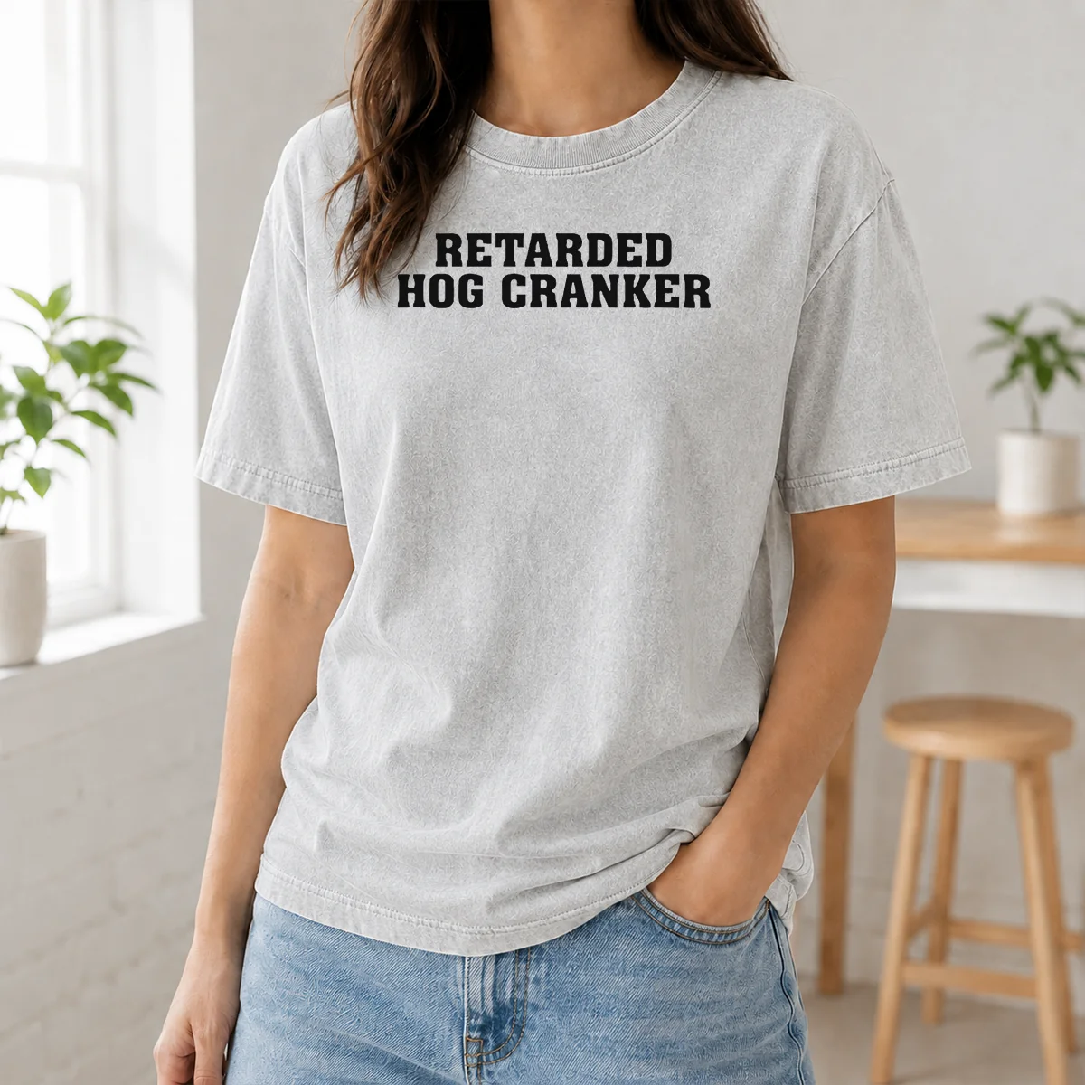 Funny Retarded Hog Cranker Shirt - Image 8