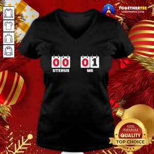 Alternative view of Nice Uterus 0 Me 1 Hysterectomy Recovery Get Well Soon Shirt