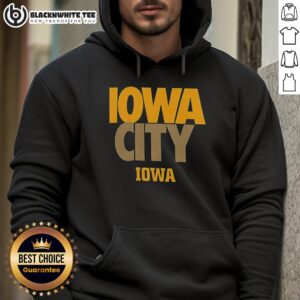 Alternative view of Nice Iowa City Iowa Hawkeyes T-Shirt
