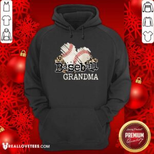 Alternative view of Baseball Grandma Shirt