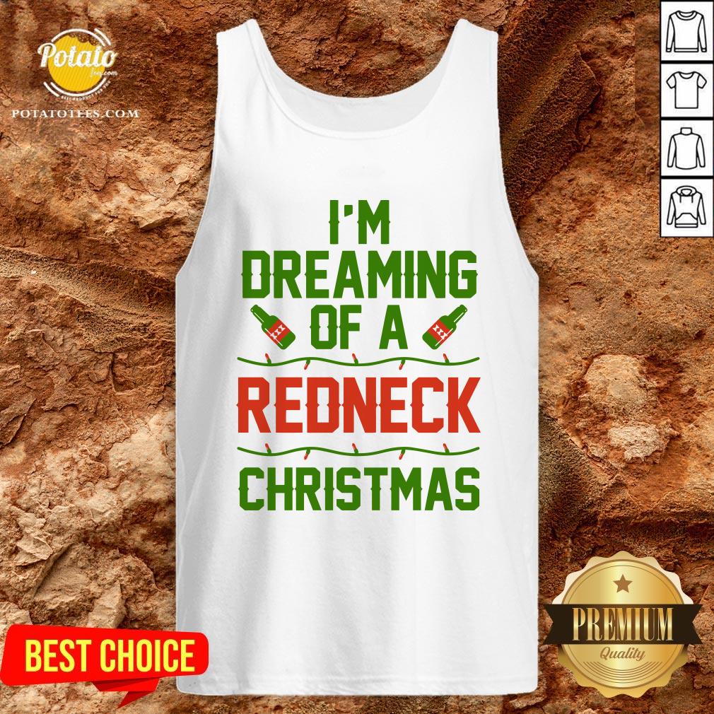 Official I'm Dreaming Of A Redneck Christmas Shirt - Image 3