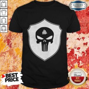 Skull Black Amon Amarth Logo Halloween Shirt